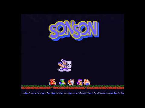 SONSON(ソンソン)【FC】孫さんの孫が活躍するゲーム