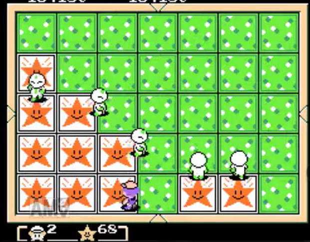 クインティゲーム画面
