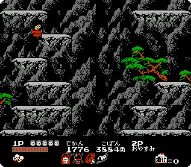 ゴエモン2縦スクロール