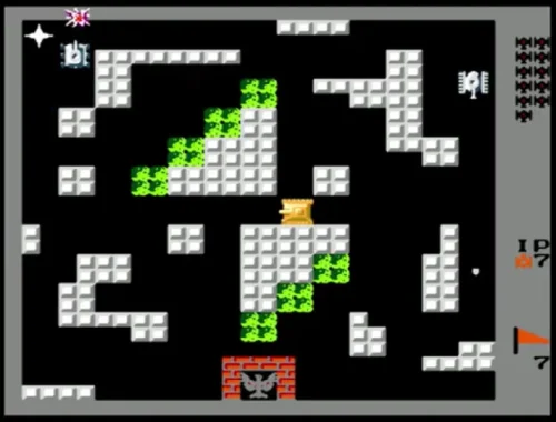 バトルシティー ゲーム画面